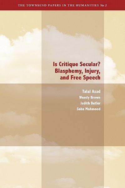 Is Critique Secular?