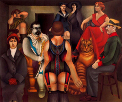 Richart Lindner, The Meeting, The Museum of Modern Art, New York